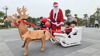 Creative Woodworking - Make Santa's Sleigh Deliver Christmas Presents