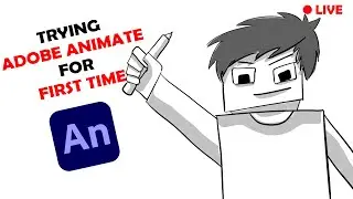 Trying Adobe Animate for the first time | Cartoon Vortex Studio #cartoonanimated #animation