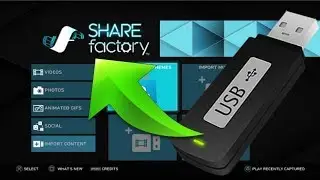 Как импортировать видео с USB на PS4! Требуется заводская настройка Easy SHARE!!!