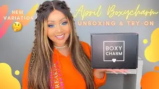 BOXYCHARM АПРЕЛЬ 2021 25 ДОЛЛАРОВ. РАСПАКОВКА И ПРИМЕРКА 🤭|| НАБОР КРАСОТЫ || НОВЫЙ ВАРИАНТ