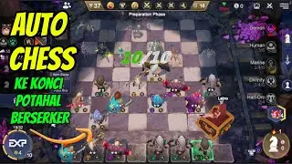 Auto Chess CZ | 1. m&iacute;sto | 9x Warrior 2x Beast | Ke konci potahal Berserker | #autochess