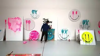 Iconic graffiti artist Mr. Andre designs Smiley's 50 collaborations for 50 years logo