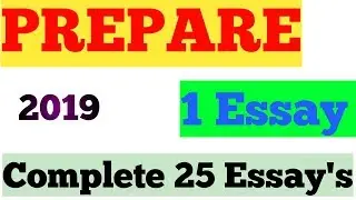 2nd Year English Guess Paper 2019 | 12th Class English Guess Paper 2019 | English Essay Guess