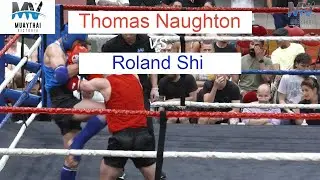 MUAY THAI VICTORIA 10: Thomas Naughton (red) vs Roland Shi (blue)