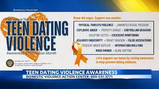 Honolulu Police spotlight teen dating violence warning signs