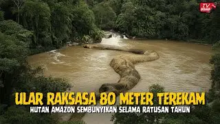 GILA‼️ Ular Raksasa Ini Masih Hidup... Rekaman Drone di Sungai Amazon Paling Mengerikan Tahun Ini