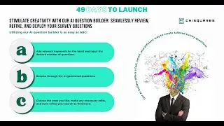 Stimulate creativity with our AI question builder: Seamlessly review, refine & deploy your questions