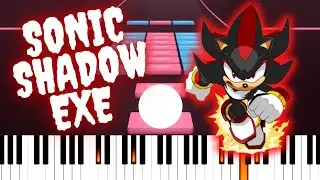 Shadow Sonic exe - Hide and Seek (ding dong song) midi keyboard cover piano (gameplay Beat Tiles)