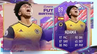 FIFA 21: ADAMA TRAORE 89 FUT BIRTHDAY PLAYER REVIEW I FIFA 21 ULTIMATE TEAM