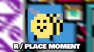 r/place 2022: Groovy bee.