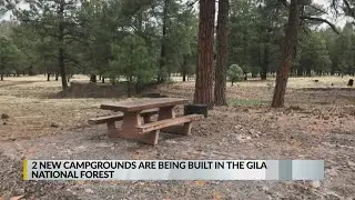New Gila National Forest campgrounds in progress