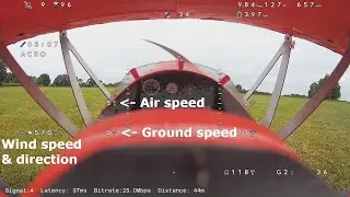 iNav's Wind Indicator.