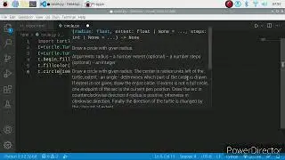 how  tomake a circle in python|| how to draw a circle in python