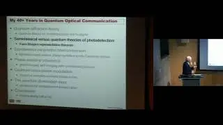 Colloquium: Jeffrey Shapiro - My 40+ Years in Quantum Optical Communication