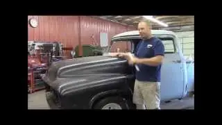 Building our hood latch system in the 55 f 100
