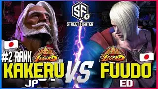 SF6 ▰ Kakeru (#2 Ranked JP) Vs Fuudo (Ed) ▰ Street Fighter 6 High Level Gameplay