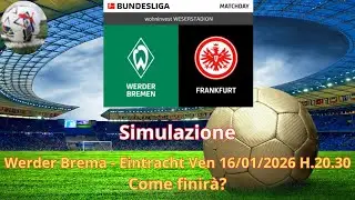 Werder Brema - Eintracht Ven 16/01/2026 H.20.30