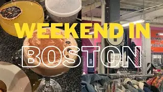 BostonWeekend: Vintage Haul, EspressoMartini&Lobster Ravioli