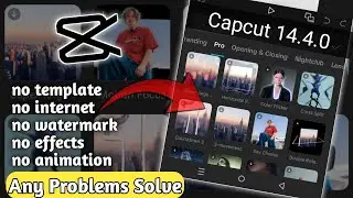 Capcut No internet connection Problem | Capcut Template No internet connection Problem | Capcut pro