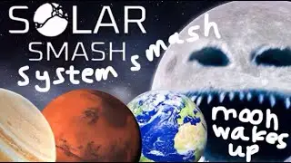 Moon woke up in solar smash (part 2:system smash) sticknodes animation 