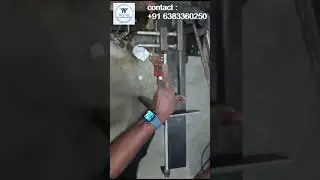 Manual u shape rod bending machine  #coimbatore #bendingmachine