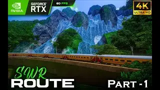 Beauty of SWR route..Railworks #indianrailways #railworks #railway #simulator