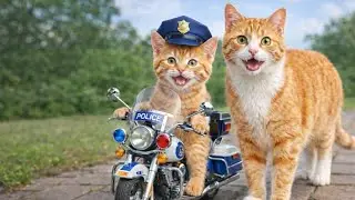 Mama Cat & Ginger Kitten Save Money to Buy Kitten&rsquo;s Dream Toy Motorbike 💖 #unitedstates
