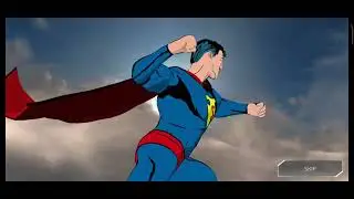 SUPERMAN (Classic) Supermove Attack on SUPERMAN (DCU) | Welcome to Injustice 2 Mobile Gameplay 😂