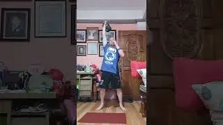 10 minutes of Kettlebell Complex 40/20 EMOM Workout 4 (12 kg. Kettlebell)