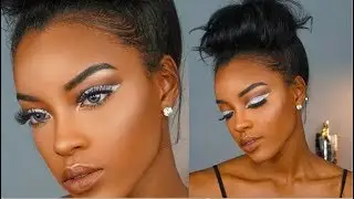 HOMECOMING GLAM | GLITTER CUT CREASE FOR HOODED EYES