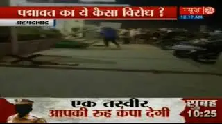 Karni Sena creates ruckus outside theatre playing 'Padmavati'