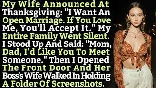 My Wife Announced At Thanksgiving: 