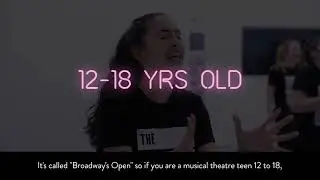 Broadway's Open: Broadway's Biggest Welcome Back Masterclass