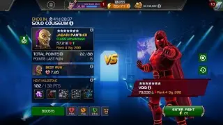 Jabari Panther vs coliseum Void 