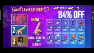 Free fire new level up shop event