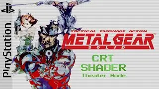 Metal Gear Solid Theater | Full Movie | CRT Shader