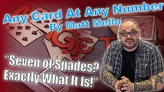 Any Card At Any Number By Matt Mello!