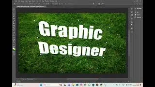 How to make Grass Text Effect in Photoshop #adobephotoshop #creative #photoshoptutorial 
