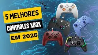 TOP 5 Melhores Controles Xbox Hall Effect / Controles Xbox Séries X/S One PC 2025
