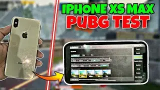 IPHONE XS MAX PUBG TEST IN 2025 | Lag test fps drop test battery test | IPHONE XS MAX GAMING REVIEW