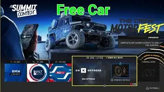 Brand New Free Car And much more Weekly Event in THE CREW MOTORFEST 
