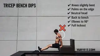Tricep Bench Dips: Sculpt Strong Arms Anywhere (No Weights Needed!)