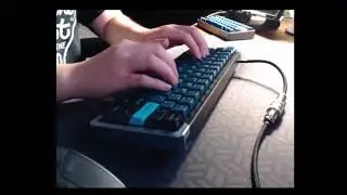 Weaven with Retooled Cherry MX Black Switches Sound Test