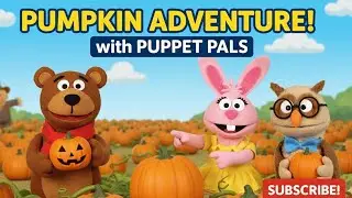 Puppet Pals TV | Pumpkin Adventure for Kids | Fall & Halloween Learning Fun 🍁👻| Kids Learning
