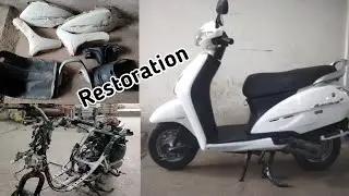 Honda old model Activa full Restoration