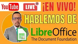 🔴 ¡EL INGE FRANCISCO EN VIVO! Como usar hoja de cálculo de Libre Office .