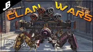 Crossout Clan Wars - Triple aspect spider build