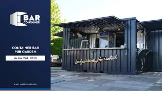 Create the Perfect Outdoor Bar Pub with Our Stylish Container Solution