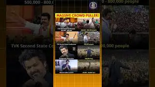 MASSIVE CROWD PULLER! 🔥 Thalapathy Vijay&rsquo;s Unmatched Fan Power💥 #tollywood #bollywoodnews#thalapathy