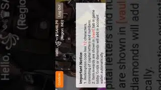 23 November redeem code